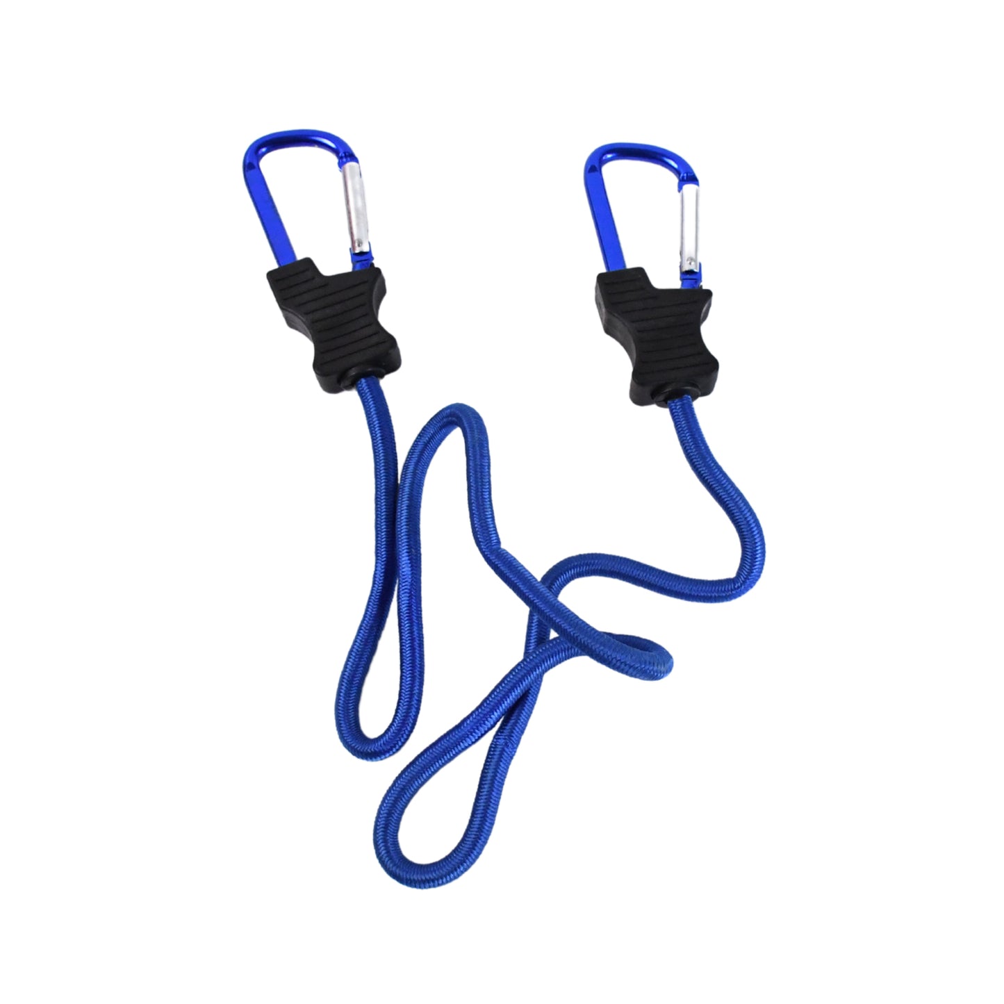 Carabiner Bungee Cords With Hook Tie Downs Luggage Strap Carrying Bag Secure (1 Pc  Mix Color)