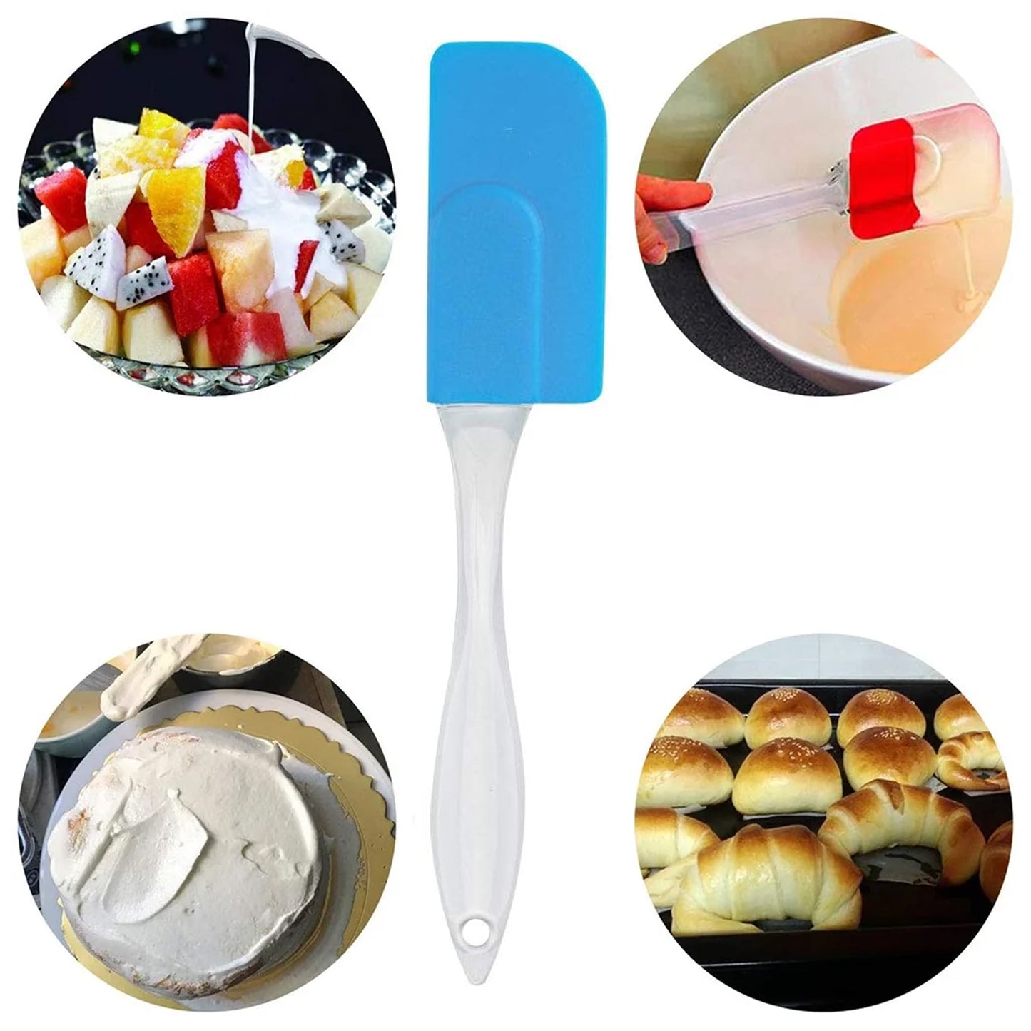 Silicone Cooking Spatula For Baking (1 Pc 19 Cm)