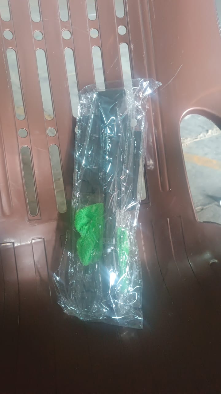 Windshield Clean Car Glass Cleaner Wiper With 1 Extra Microfiber Cloth (1 Pc 38 Cm Long)