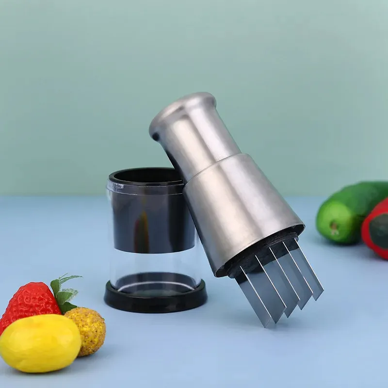 Large Manual Hand-Press Vegetable Chopper