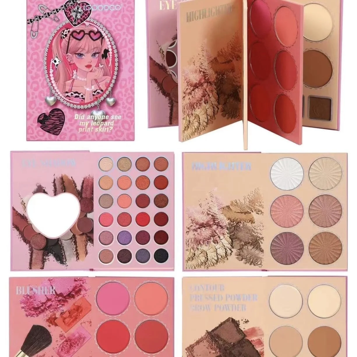Igoodco 4 in 1 Viral Makeup Book