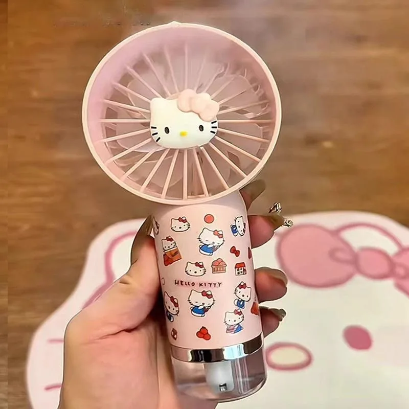 New Portable Mini Handheld Fan with Spray and Cooling Function