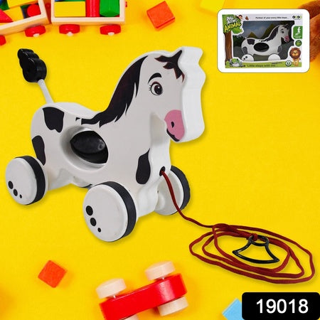 Hourse Pull Along Toddler Toy With Attractive Design