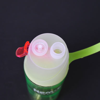 7451 Spray Water Bottle For Drinking Sports Water Bottle Cycling Bpa Free 600ml For Gym Cycling Running Yoga Climbing Hiking Mountaineering