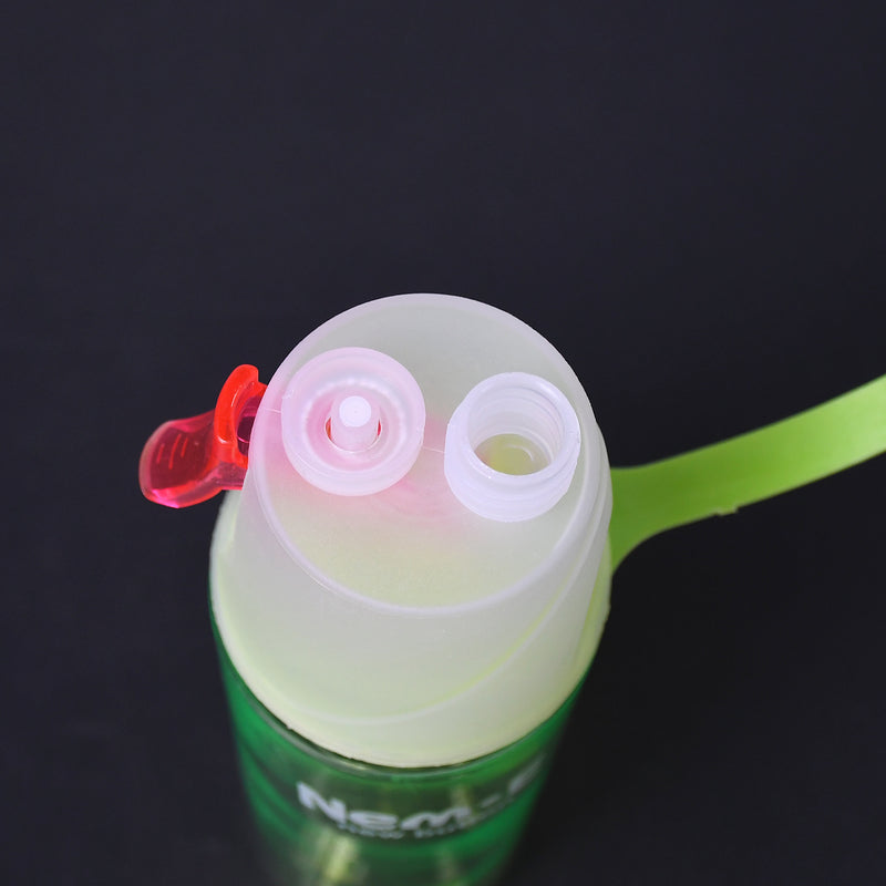 7451 Spray Water Bottle For Drinking Sports Water Bottle Cycling Bpa Free 600ml For Gym Cycling Running Yoga Climbing Hiking Mountaineering