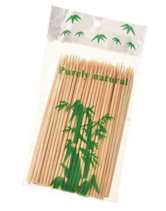 1119 Bamboo Wood Skewer Bbq Sticks