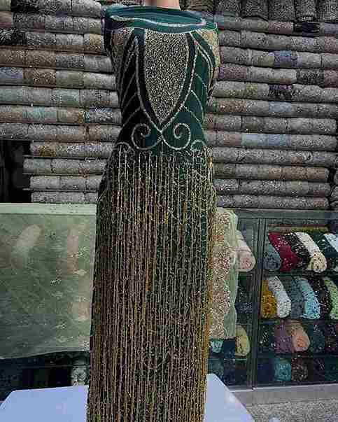 Elegant Embroidered Dress for Women