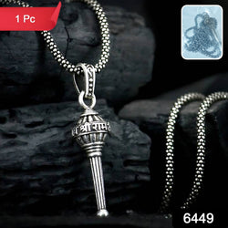 Lord Hanuman Gada Pendant With Chain (1 Pc)