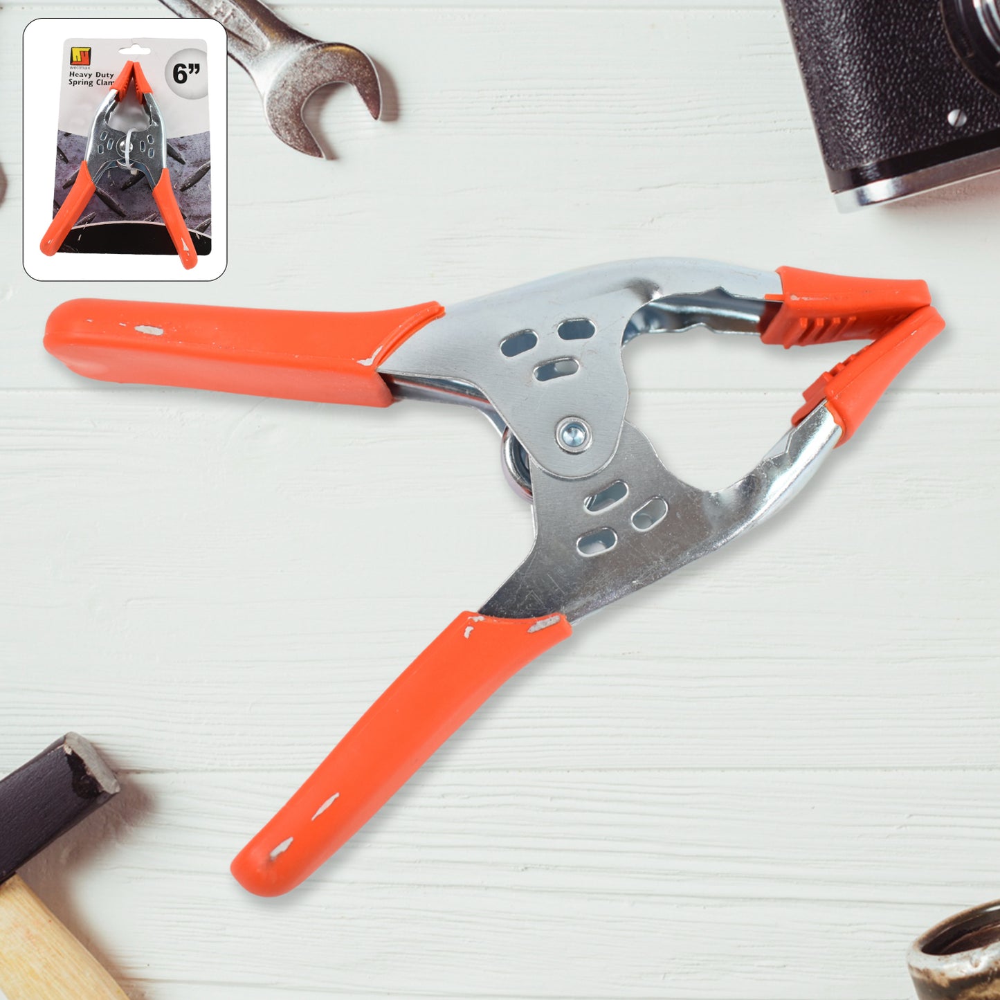 6 Inch Spring Clamps Heavy Duty Spring Metal Spring Clamps (1 Pc)