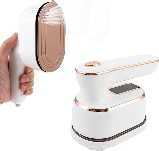 Travel Steamer Iron for Clothes, 1000W Handheld Portable Steamer, 10s Fast Heating Up 180° Rotary Small Size