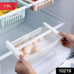 Expandable Adjustable Multipurpose Fridge Storage Basket (1 Pc)