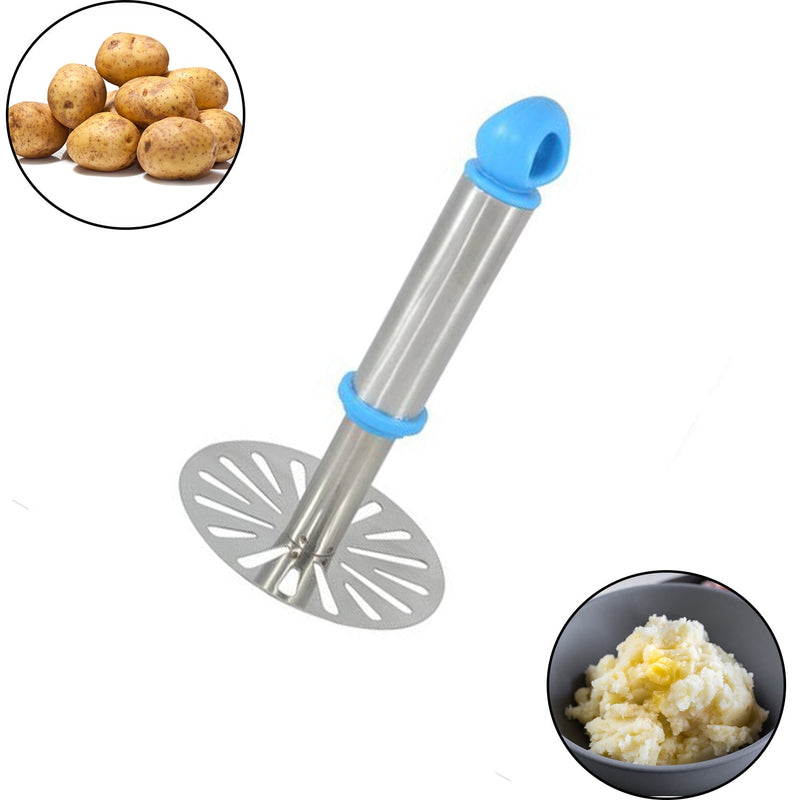 0586a Stainless Steel Potato Masher Paubhaji Masher