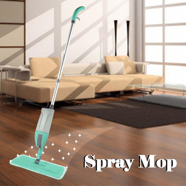 0802 Cleaning 360 Degree Healthy Spray Mop With Removable Washable Cleaning Pad