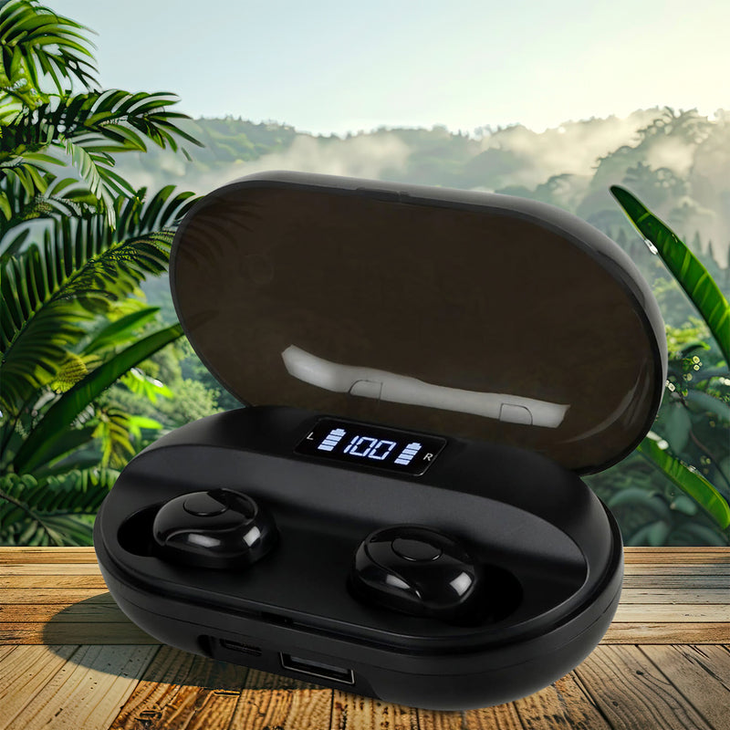 Tws Dual Pairing Earbuds With Mic Advanced Enc Long Playtime Headset