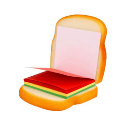 8072 Sandwich Shaped Notepad  Sticky Notes  Memo Pads Unique Mini Notes (Multicolor)