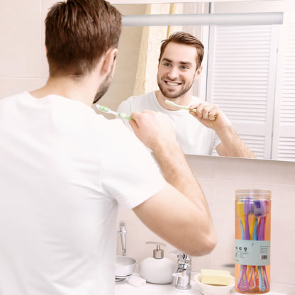 6150 8 Pc 2 In 1 Toothbrush Case Widely Used In All Types Of Bathroom Places For Holding And Storing Toothbrushes And Toothpastes Of All Types Of Family Members Etc.