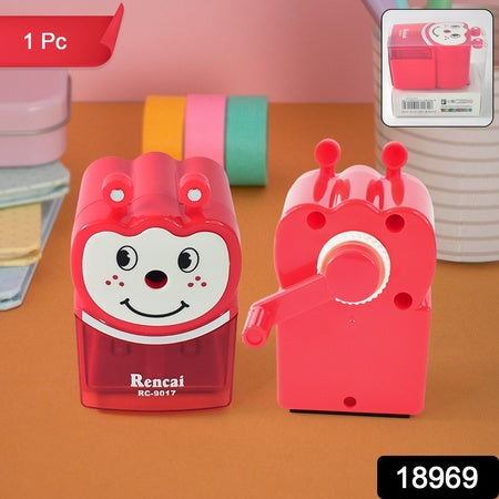 Cartoon Shaped Sharpener For Kids  Animal Shaped Pencil Sharpener (1 Pc)