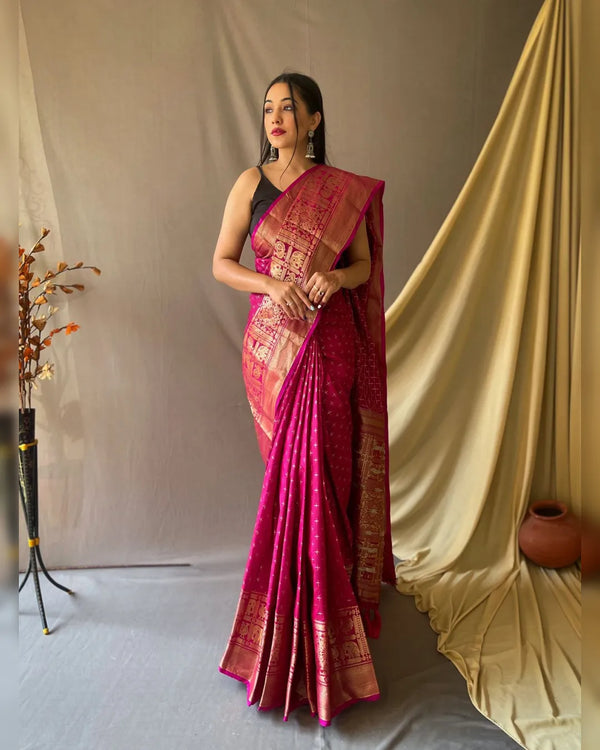 Exquisite Handloom Kanjeevaram Sarees