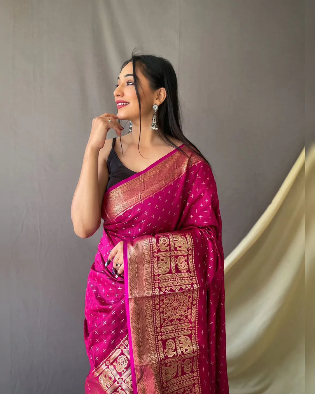 Exquisite Handloom Kanjeevaram Sarees