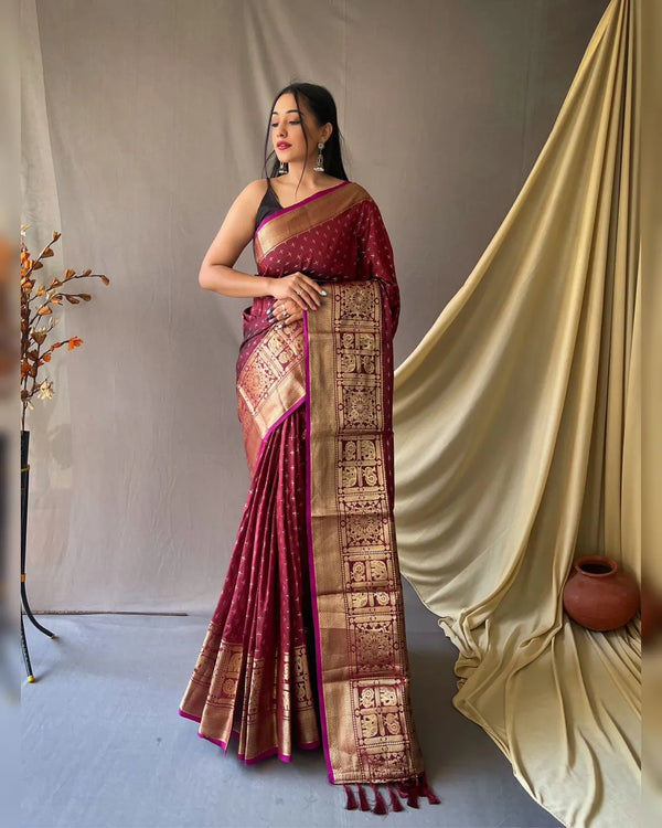 Exquisite Handloom Kanjeevaram Sarees