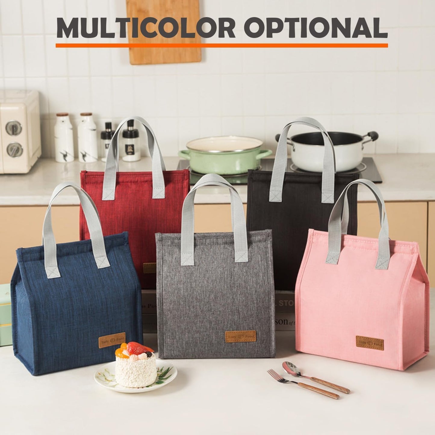 Large-capacity Lunchbox Bag Portable Lunch Bag Insulation Bag (1 Pc)