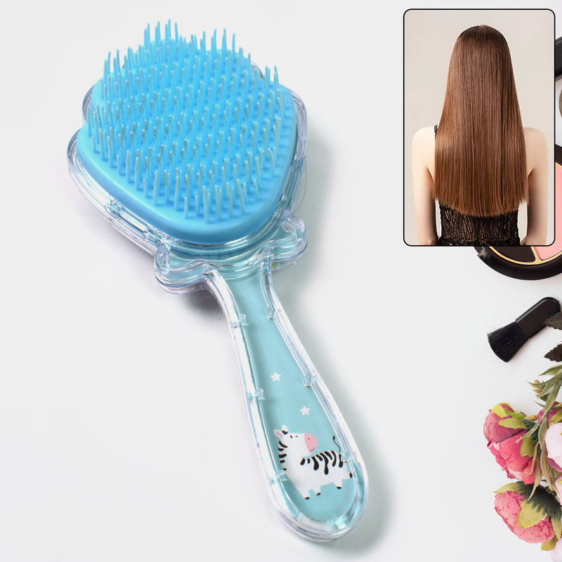 Cartoon Hair Brush Massage Shower Comb Blur Wet Salon (1 Pc )