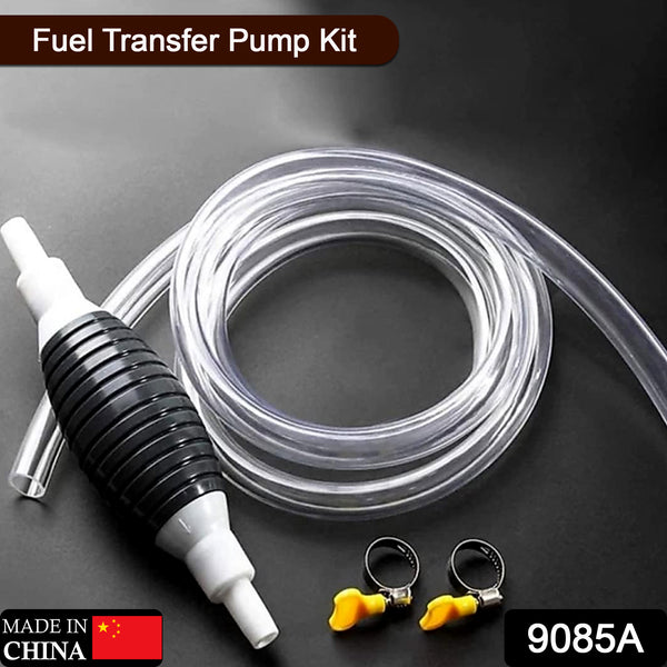 9085a Fuel Transfer Pump Kit High Flow Siphon Hand Oil Pump Portable Manual Car Fuel Pump For Petrol Diesel Oil Liquid Water Transfer Pump