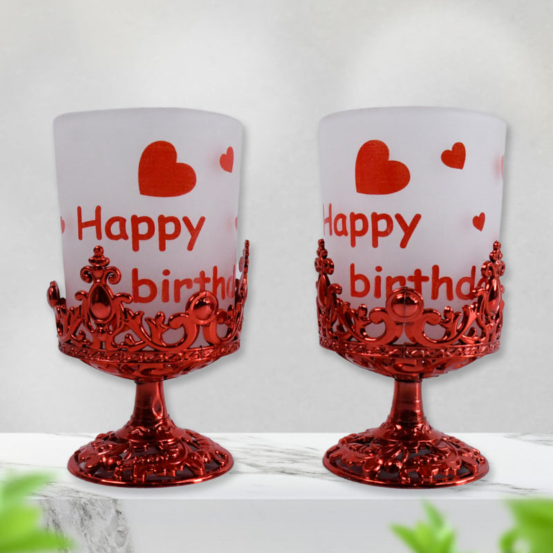 Tealight Holder Stylishly Shaped Candle Diya Stand Plastic Beautiful Design Festival (2 Pc  Mix Design)