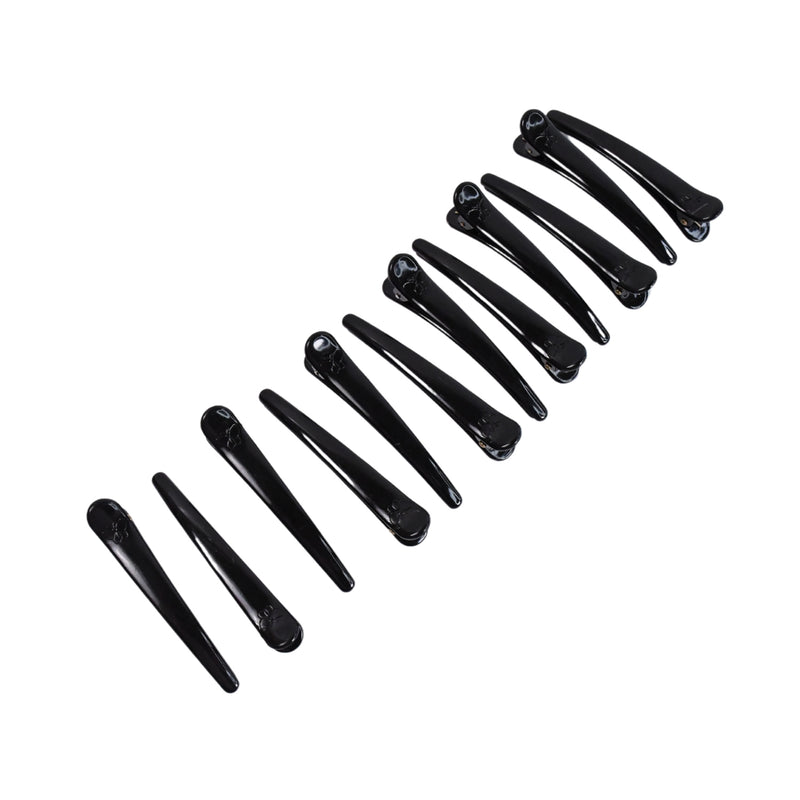 Hair Clips For Styling (12 Pc)