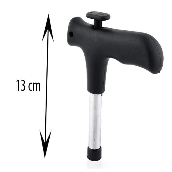 0854 Premium Quality Stainless Steel Coconut Opener Tooldriller With Comfortable Grip