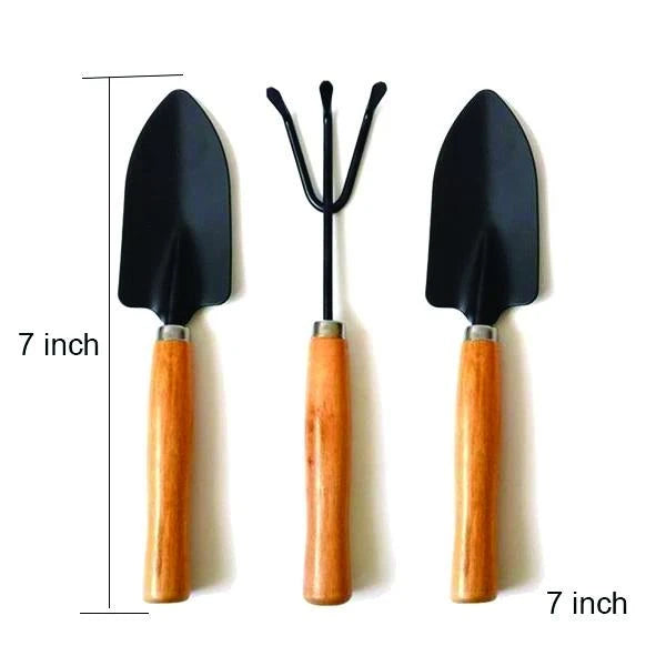 0541 Small Sized Hand Cultivator Small Trowel Garden Fork (Set Of 3)