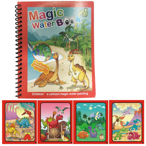 8091 Magic Water Quick Dry Book Water Coloring Book Doodle With Magic Pen Painting Board