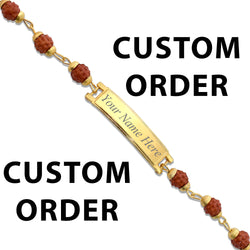 Customized Rudraksh Rakhi