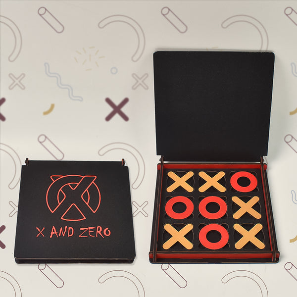 X  Zero Wooden Board Game (1 Set)