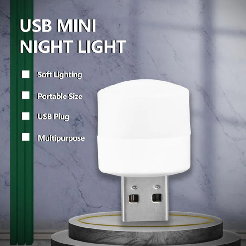 6293 Usb Led Lamp Night Light Plug In Small Led Nightlight Mini Portable For Pc And Laptop.