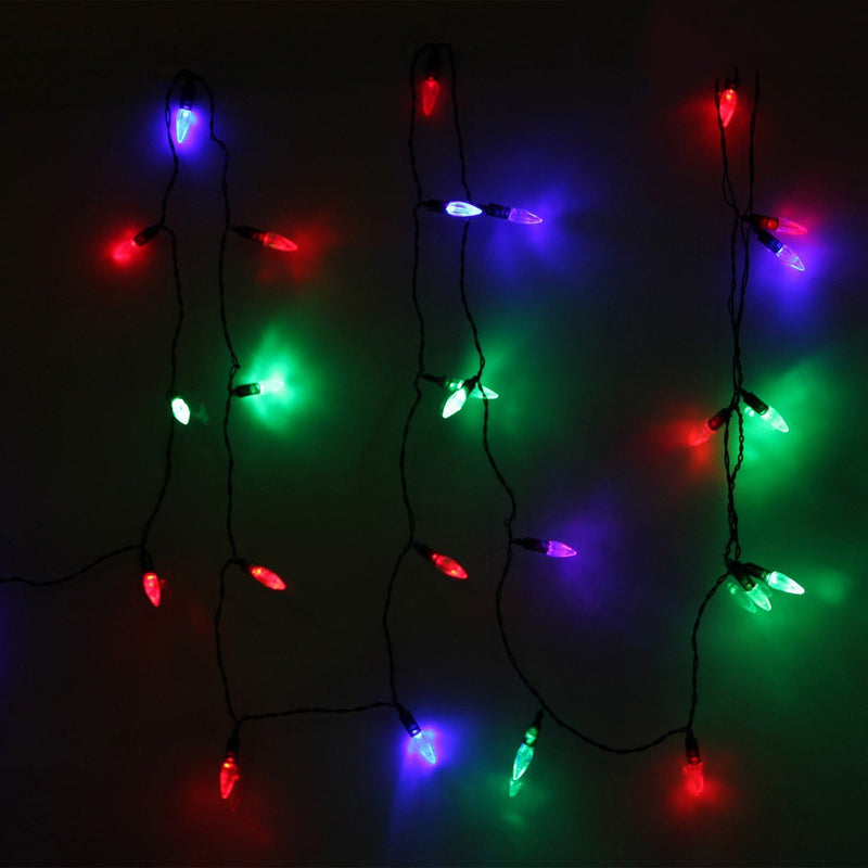 9mtr Flower Design Home Decoration Electrical Series Light Home Decoration Diwali  Wedding Led Christmas String Light Indoor And Outdoor Light Festival Decoration Led String Light Multi-color Light 1.4mm (36l 9mtr)