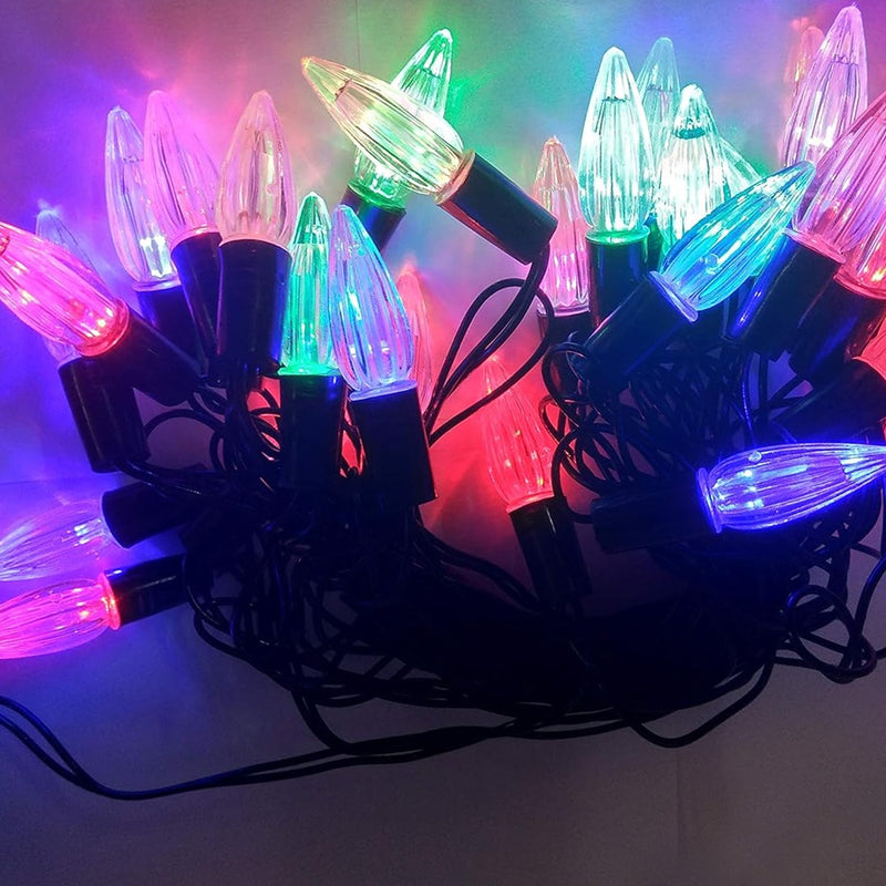 9mtr Flower Design Home Decoration Electrical Series Light Home Decoration Diwali  Wedding Led Christmas String Light Indoor And Outdoor Light Festival Decoration Led String Light Multi-color Light 1.4mm (36l 9mtr)