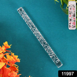 Textured Embossed Acrylic Rolling Pins Fondant Cake Decorating Tools (1 Pc)