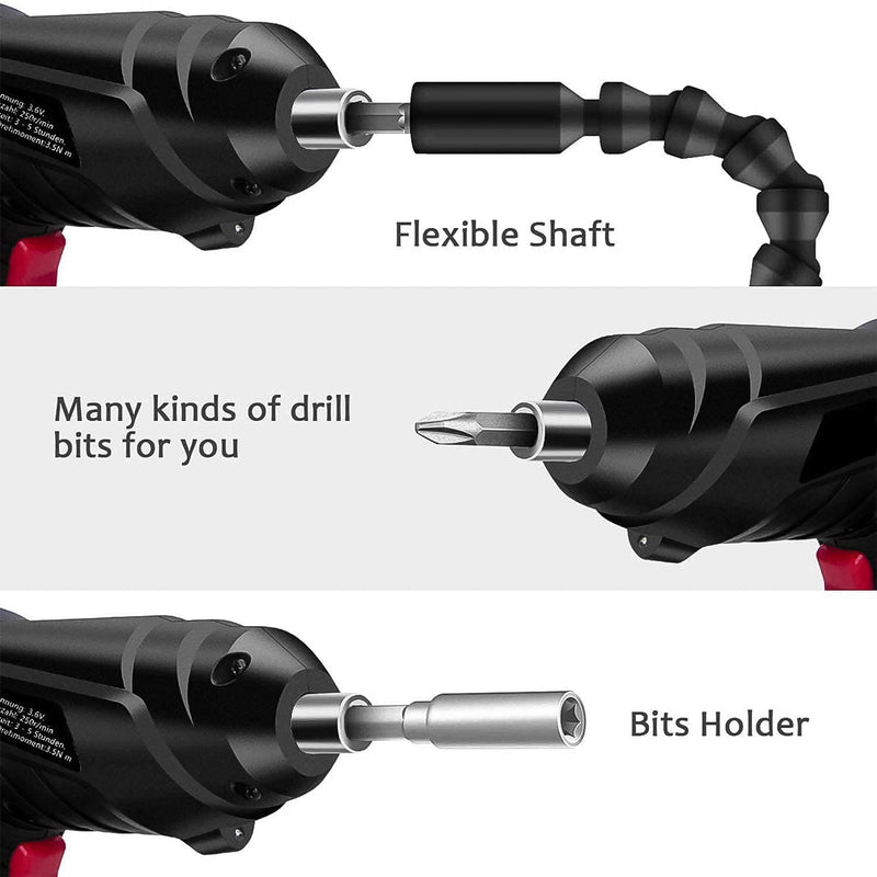 Small Screwdriver With Led Light Screwdrivers Bit Set (48 Pcs Set)