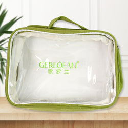 Transparent Zipper Closing Pouch (1 Pc  Big)