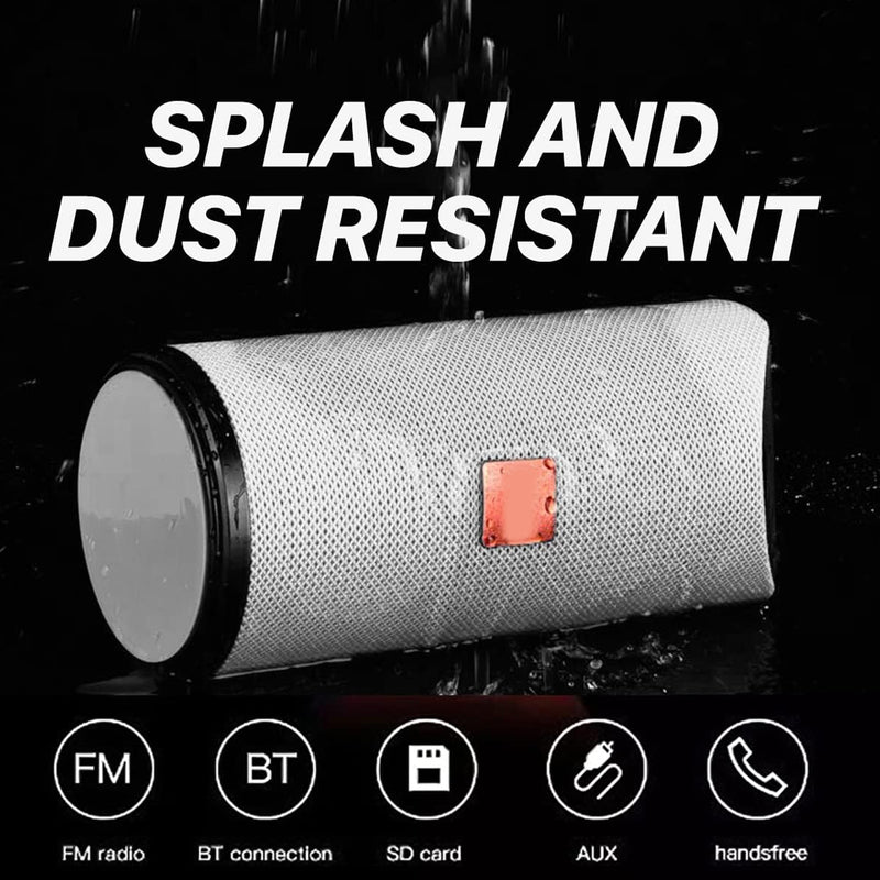 1282 Portablerechargeable Waterproof Splashproof Wireless High Sound Bluetooth Speaker