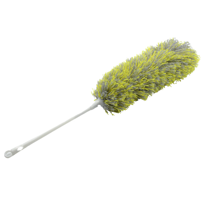 8862 Long Handle Microfiber Duster For Cleaning Microfiber Hand Duster Washable Microfiber Cleaning Tool Extendable Dusters For Cleaning Office Car Computer Air Condition Washable Duster (62cm)