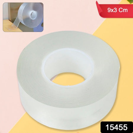 Sticky Double Sided Tape Washable Adhesive Tape Reusable (93 Cm  1 Pc)