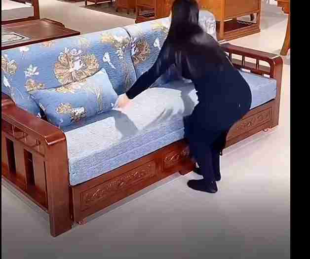 Wooden Sofa Cum Bed