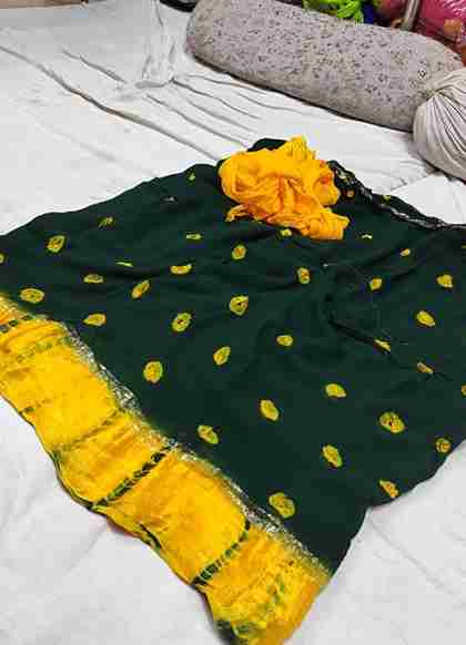 Elegant Pasapalli Work Banarasi Saree