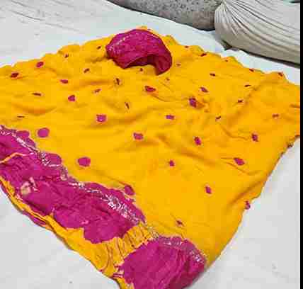 Elegant Pasapalli Work Banarasi Saree