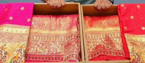 Royal Duptta With Saree