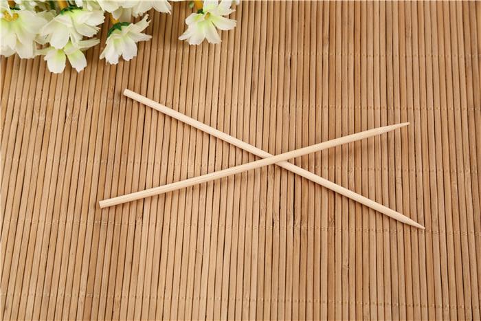 1100 Camping Wooden Color Bamboo Bbq Skewers Barbecue Shish Kabob Sticks Fruit Kebab Meat Party Fountain Bamboo Bbq Sticks Skewers Wooden (20cm)