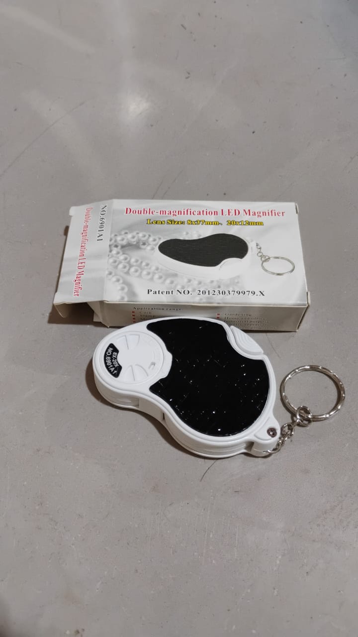 Double-magnification Led Magnifiers With Light (1 Pc  Small)