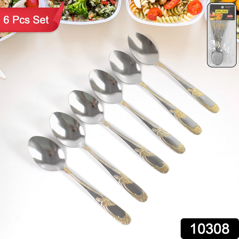 Stainless Steel Table Spoons  Baby Spoon Set Set Of 6